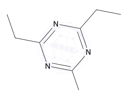 Chemical structure of 2-Chloro-4,6-diethyl-1,3,5-triazine