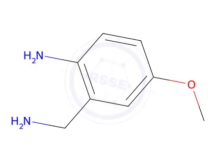 Chemical structure of 2-(Aminomethyl)-4-methoxyaniline