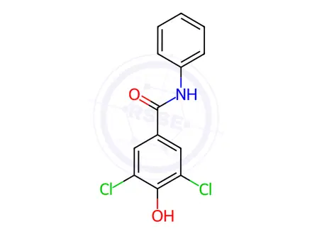 Chemical structure of Dotinurad Impurity 131