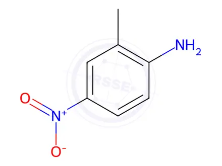 Chemical structure of 2-Methyl-4-nitroaniline