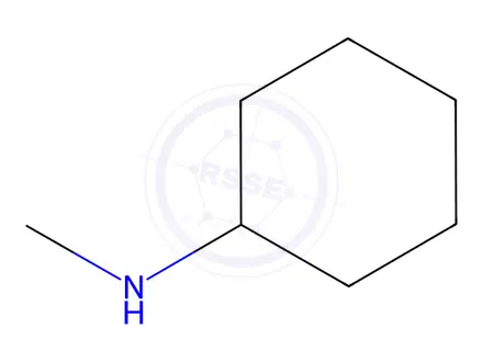 Chemical structure of N-Methylcyclohexylamine