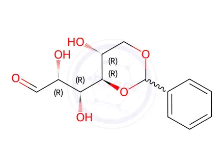 Chemical structure of 4,6-O-Benzylidene-D-glucal