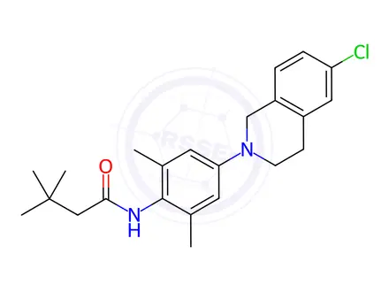 Chemical structure of Azetukalner Impurity 5