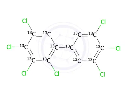 Chemical structure of PCB 189-13C12
