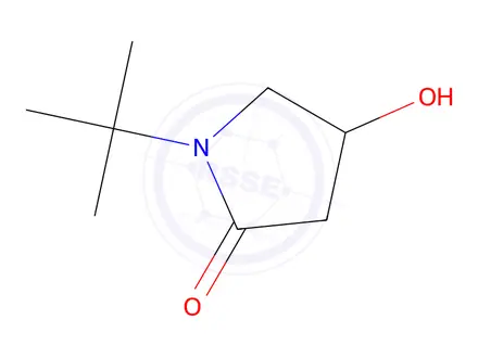 Chemical structure of 1-tert-Butyl-4-hydroxypyrrolidin-2-one