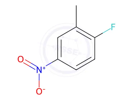 Chemical structure of 1-Fluoro-2-methyl-4-nitrobenzene