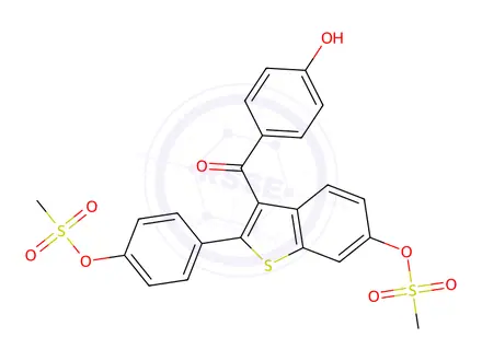 Chemical structure of Raloxifene Impurity 22