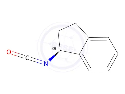 Chemical structure of (S)-1-Isocyanato-2,3-dihydro-1h-indene