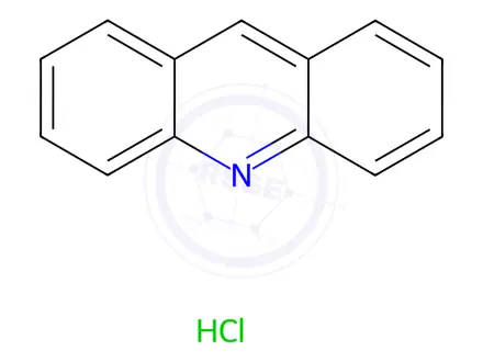 Chemical structure of Acridine Hydrochloride