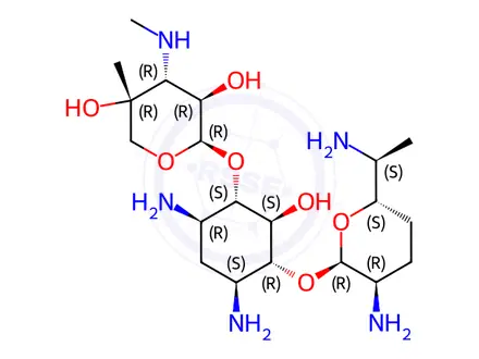 Chemical structure of Gentamicin C2a
