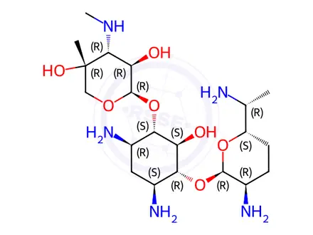 Chemical structure of Gentamicin C2