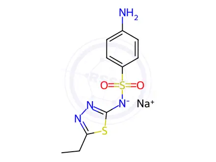 Chemical structure of Ethazole sodium