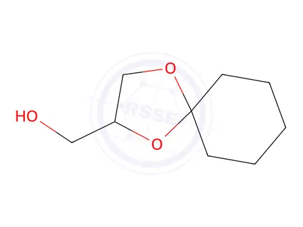 Chemical structure of {1,4-dioxaspiro[4.5]decan-2-yl}methanol