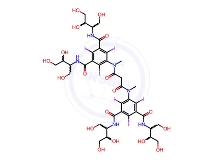 Chemical structure of Iotrolan