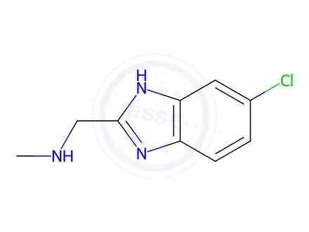 Chemical structure of N-[(5-Chloro-1H-benzimidazol-2-yl)methyl]-N-methylamine dihydrochloride