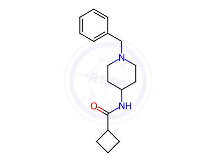 Chemical structure of n-(1-Benzylpiperidin-4-yl)cyclobutanecarboxamide