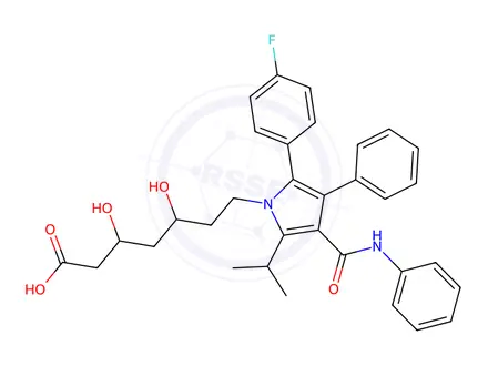 Chemical structure of Atorvastatin Calcium Impurity 206