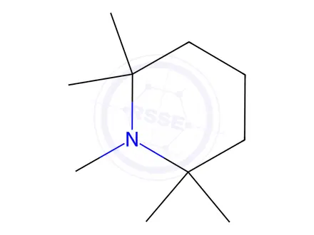 Chemical structure of 1,2,2,6,6-Pentamethylpiperidine