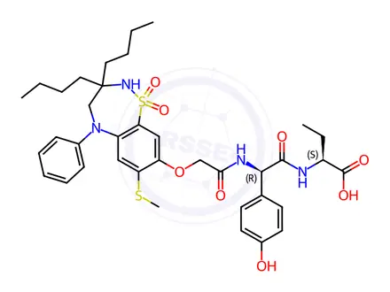Chemical structure of Odevixibat