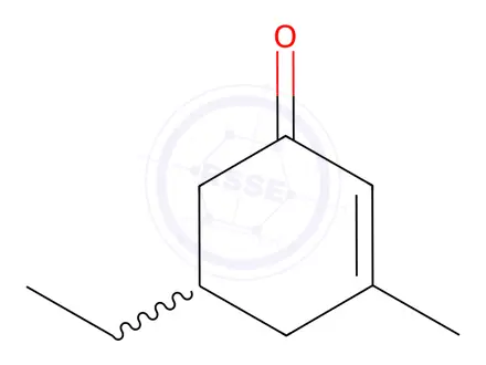 Chemical structure of 3-Methyl-5-ethyl-2-cyclohexen-1-one