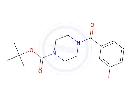 Chemical structure of TERT-BUTYL 4-(3-METHOXYBENZOYL)PIPERAZINE-1-CARBOXYLATE