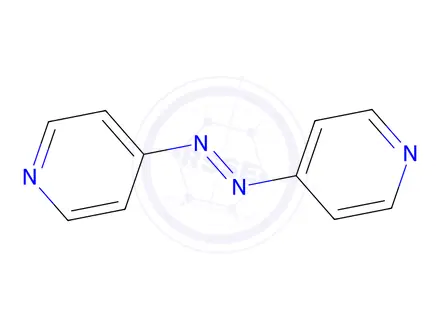 Chemical structure of (E)-1,2-Di(pyridin-4-yl)diazene