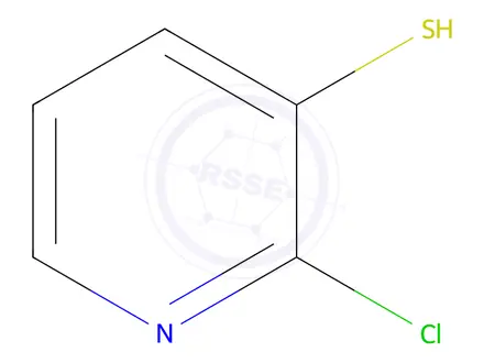 Chemical structure of 2-Chloropyridine-3-thiol