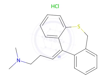 Chemical structure of Dosulepin Hydrochloride - Impurity E (Hydrochloride Salt)