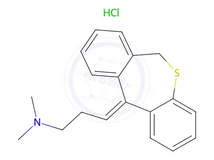 Chemical structure of Dothiepin Hydrochloride