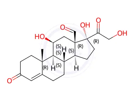 Chemical structure of 18-Oxocortisol