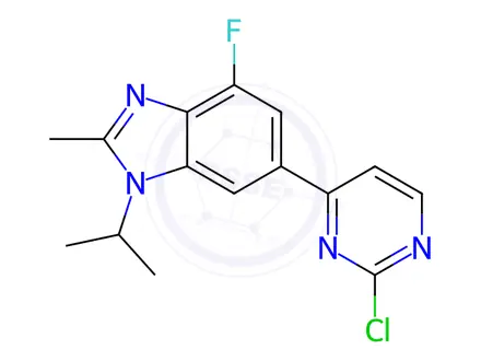 Chemical structure of Abemaciclib Impurity 211