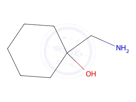 Chemical structure of 1-(Aminomethyl)cyclohexanol, 97%