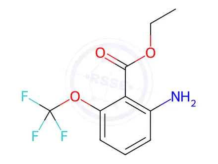 Chemical structure of Ethyl 2-amino-6-(trifluoromethoxy)benzoate