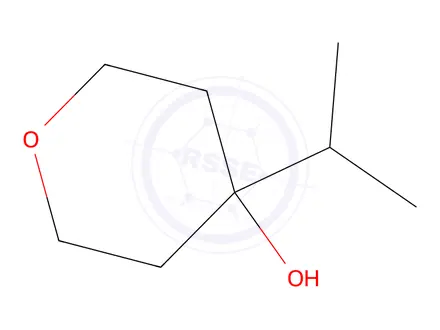 Chemical structure of 4-Isopropyltetrahydro-2H-pyran-4-ol