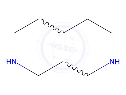 Chemical structure of decahydro-2,7-naphthyridinedihydrochloride