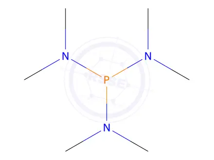 Chemical structure of Hexamethylphosphorous Triamide