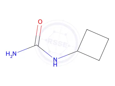 Chemical structure of 1-Cyclobutylurea