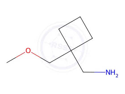 Chemical structure of [1-(Methoxymethyl)cyclobutyl]methanamine