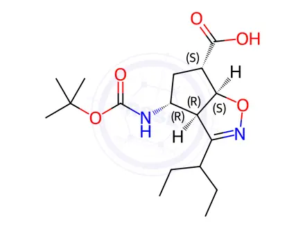 Chemical structure of Peramivir Impurity 252
