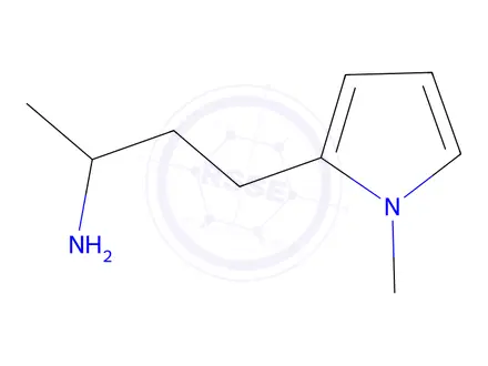 Chemical structure of 4-(1-Methyl-1h-pyrrol-2-yl)butan-2-amine