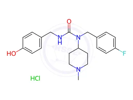 Chemical structure of Pimavanserin Impurity 19 HCl