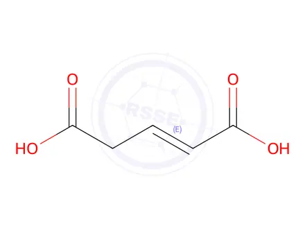 Chemical structure of trans-Glutaconic Acid