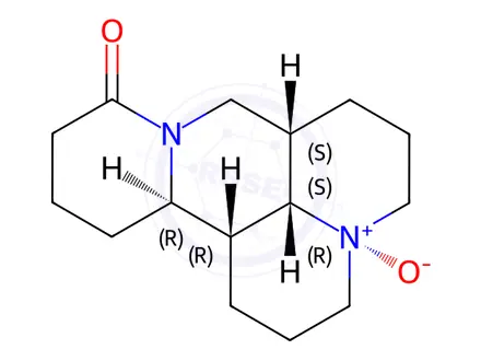 Chemical structure of Matrine Impurity 11 (Oxymatrine)