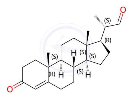 Chemical structure of Progesterone EP Impurity I(S-Isomer)