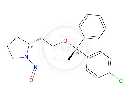Chemical structure of Clemastine Impurity 24