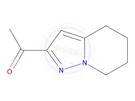 Chemical structure of 1-{4H,5H,6H,7H-pyrazolo[1,5-a]pyridin-2-yl}ethan-1-one