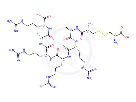 Chemical structure of Etelcalcetide Impurity 27 X TFA Salt