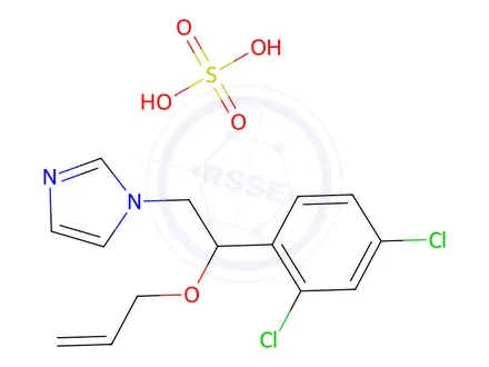 Chemical structure of Enilconazole Sulfate