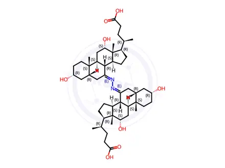 Chemical structure of Chenodeoxycholic Acid Impurity 21