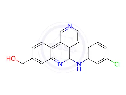 Chemical structure of Silmitasertib Impurity 56